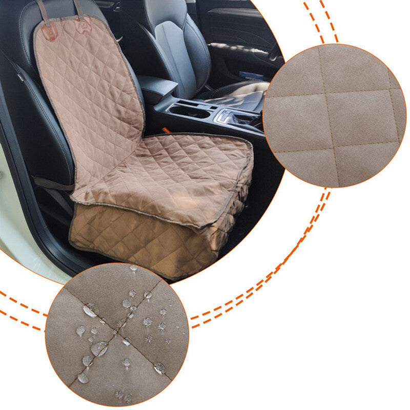 Car front for seat covers, anti-slip, waterproof, comfortable, protective pads for pets and dogs - n