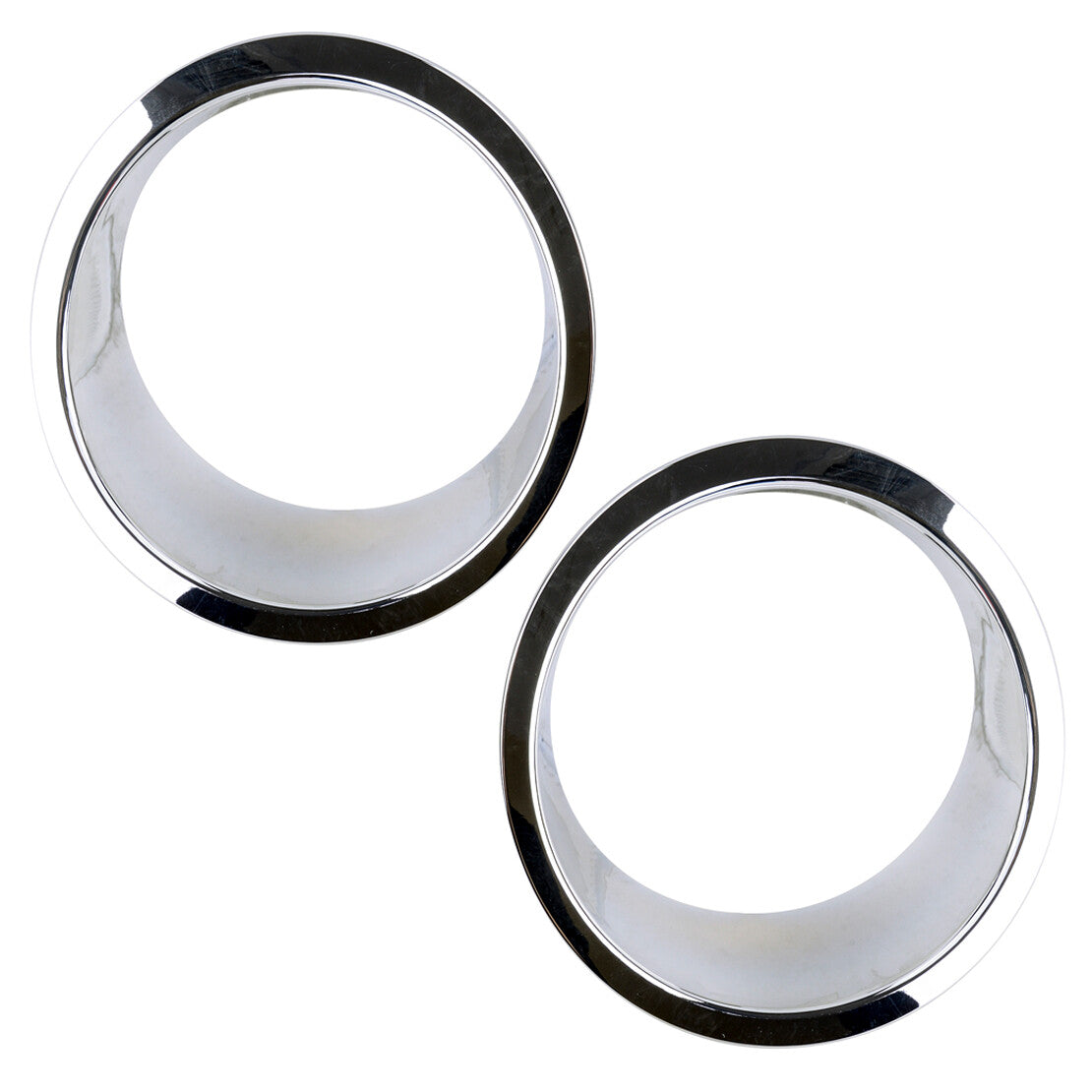 Silver Headlight Ring Trim Cover Bezel Fit for for Jeep for Wrangler JK JKU 2007-2018 v