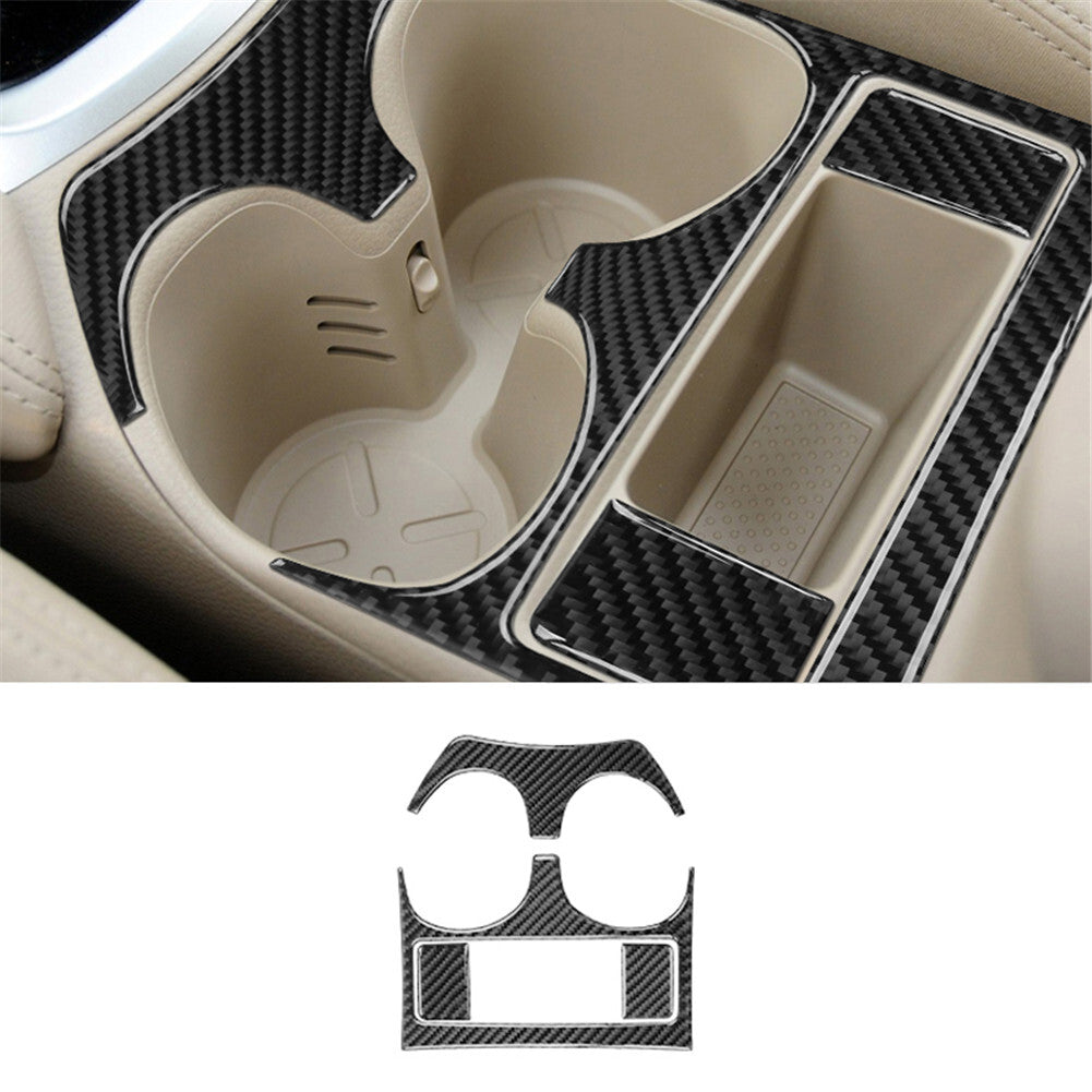 Suitable for Corolla 2009-2013 peach wood grain side window lift switch panel decoration- v