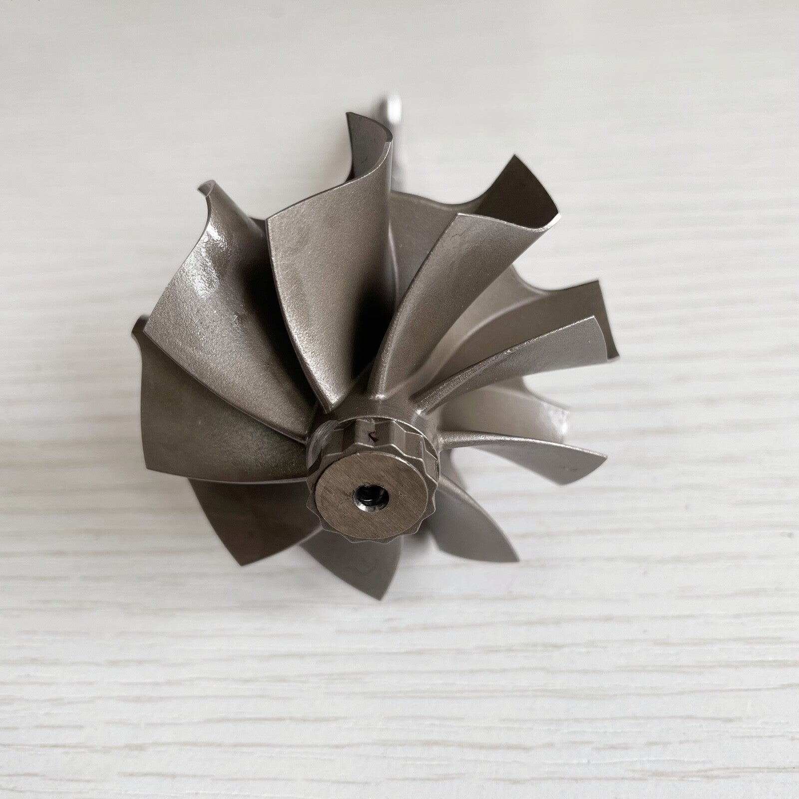 GT3076R GTX3076R Reverse 9-blade 55x60 mm ball bearing turbine shaft and wheel