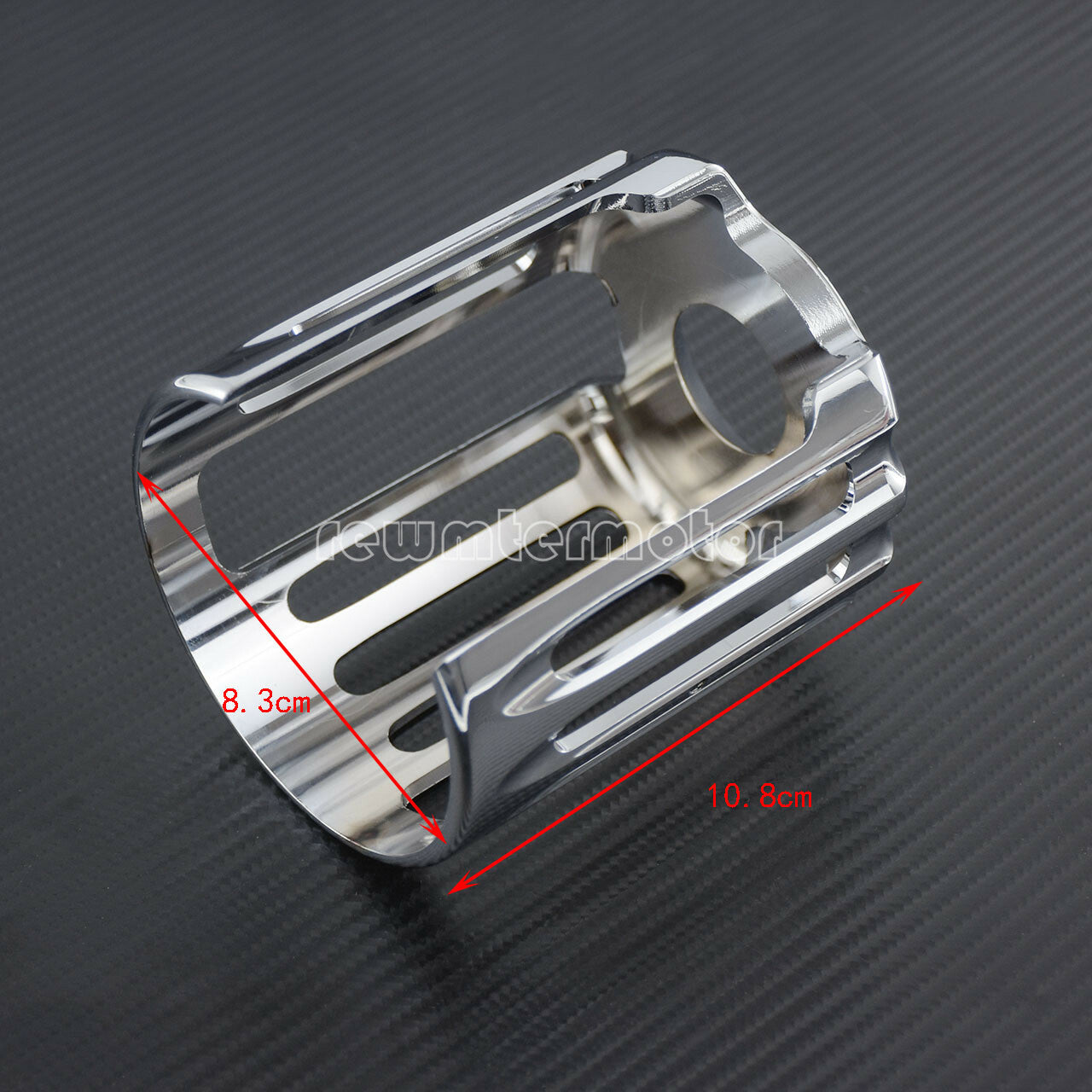Motorcycle Aluminum Oil Filter Cover Cap Trim Fit For Touring Glide Softail Dyna Q