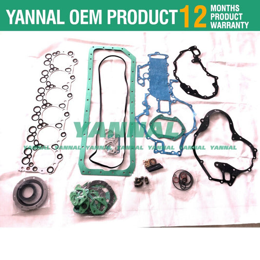 6D31/6D31T Overhaul Gasket Kit for Engines, Kato HD400, HD820 Excavators -