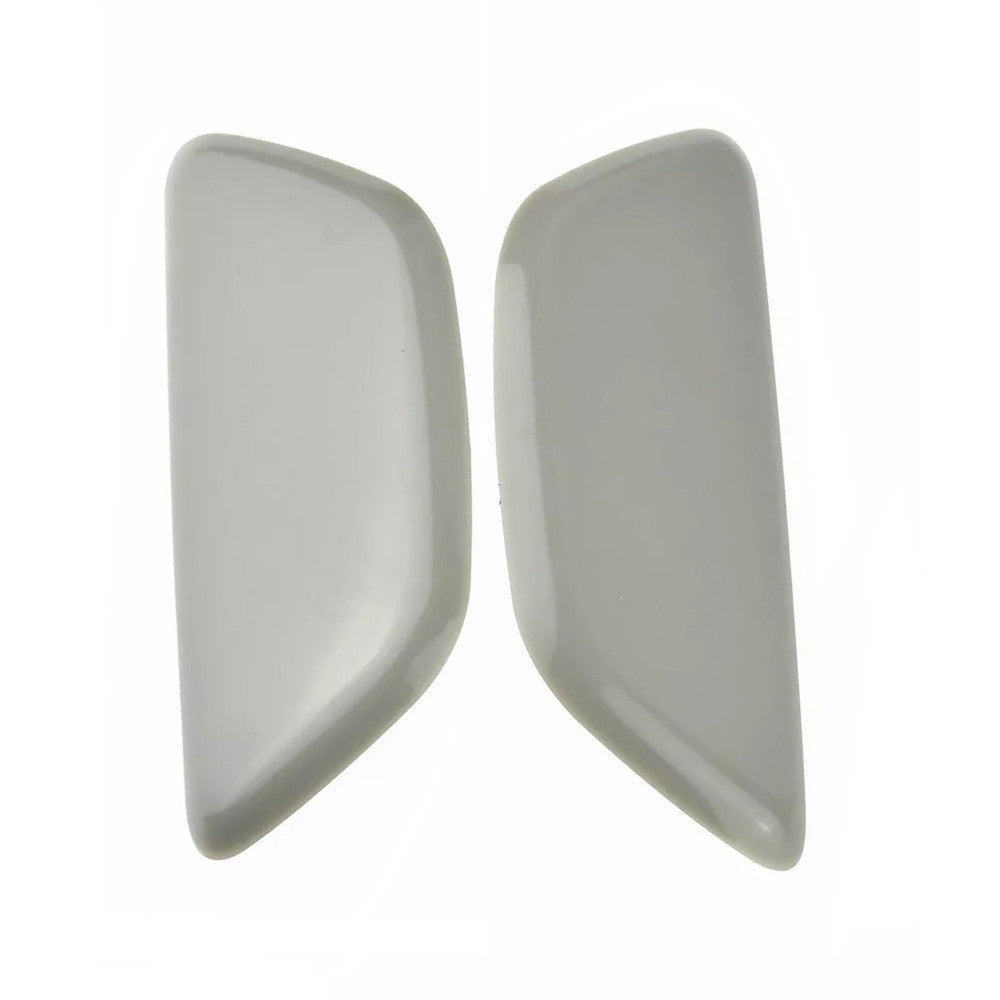 2Pcs Headlight Washer Jet Cap Cover Unpainted Left+Right Side For 2011-2017 CX-5 Q