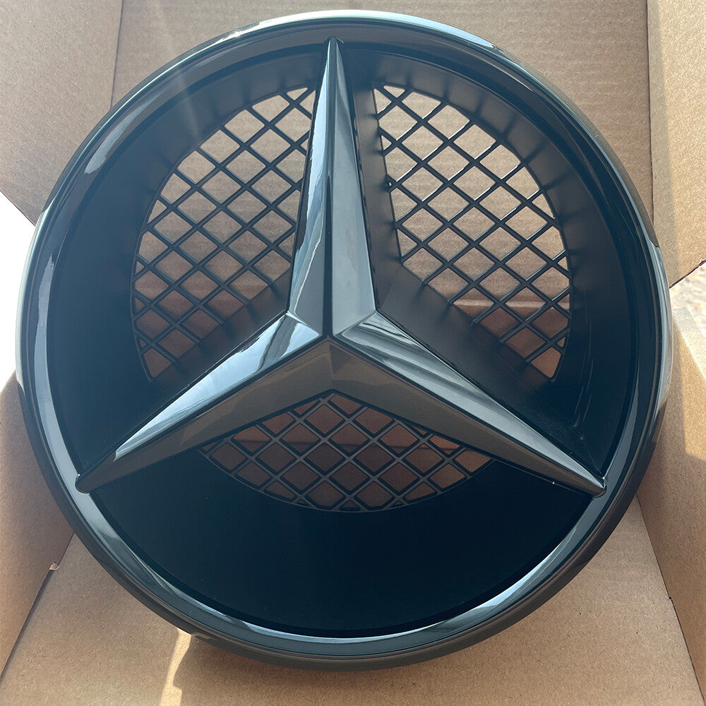 for Mercedes Benz Front Grille BLACK GLOSS Star Emblem W204 W245 PN/A2078880260# Q