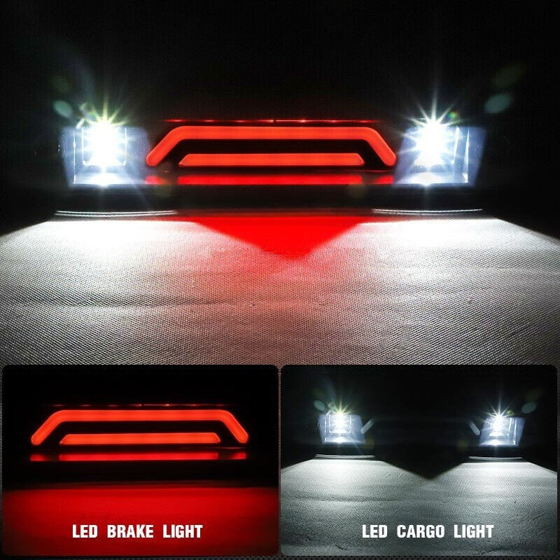 Suitable for 2009-2014 Smoke LED Third Brake Light High Mount Cargo Light n