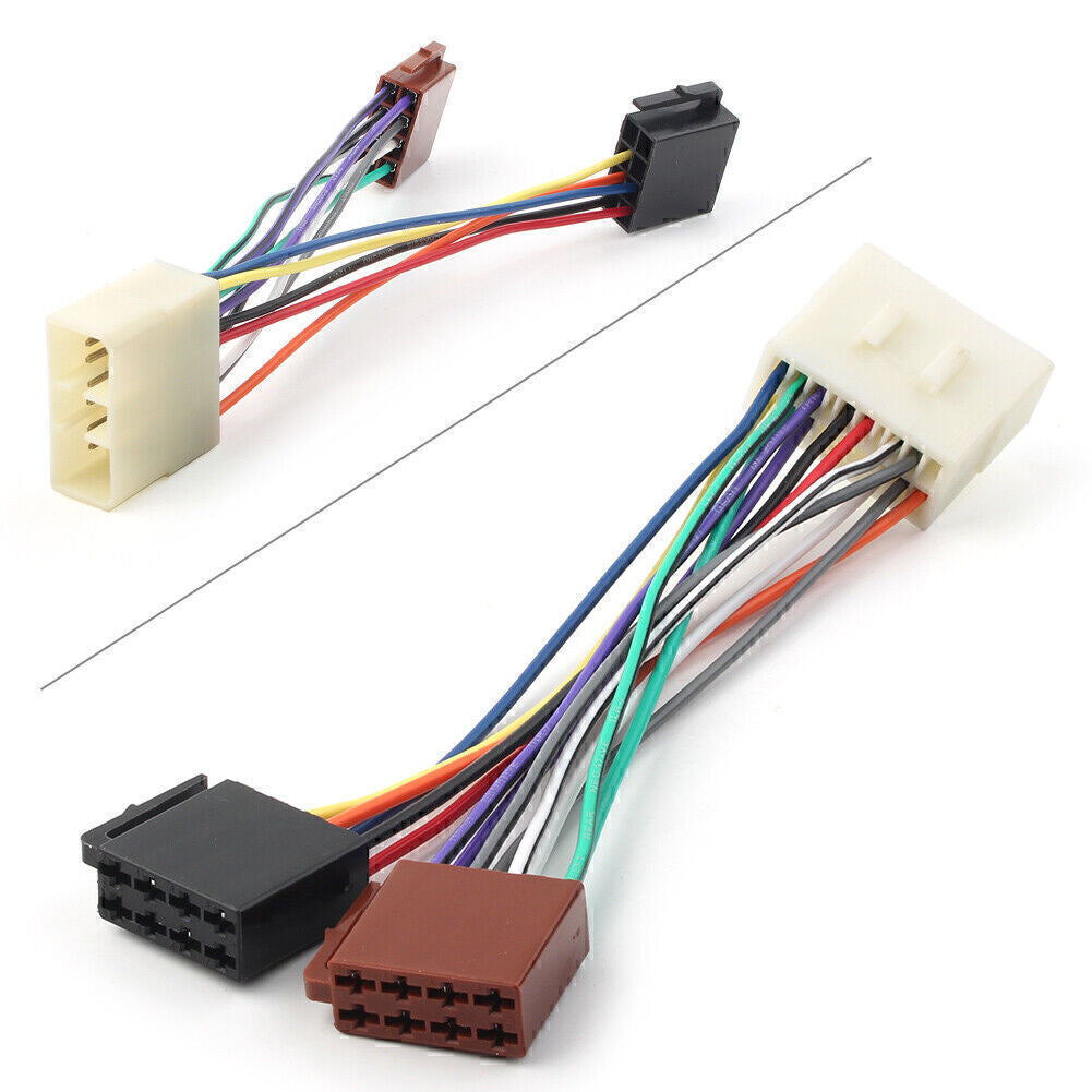 for Toyota ISO Wiring Harness Stereo Radio Plug Lead Wire Loom Connector Adaptor