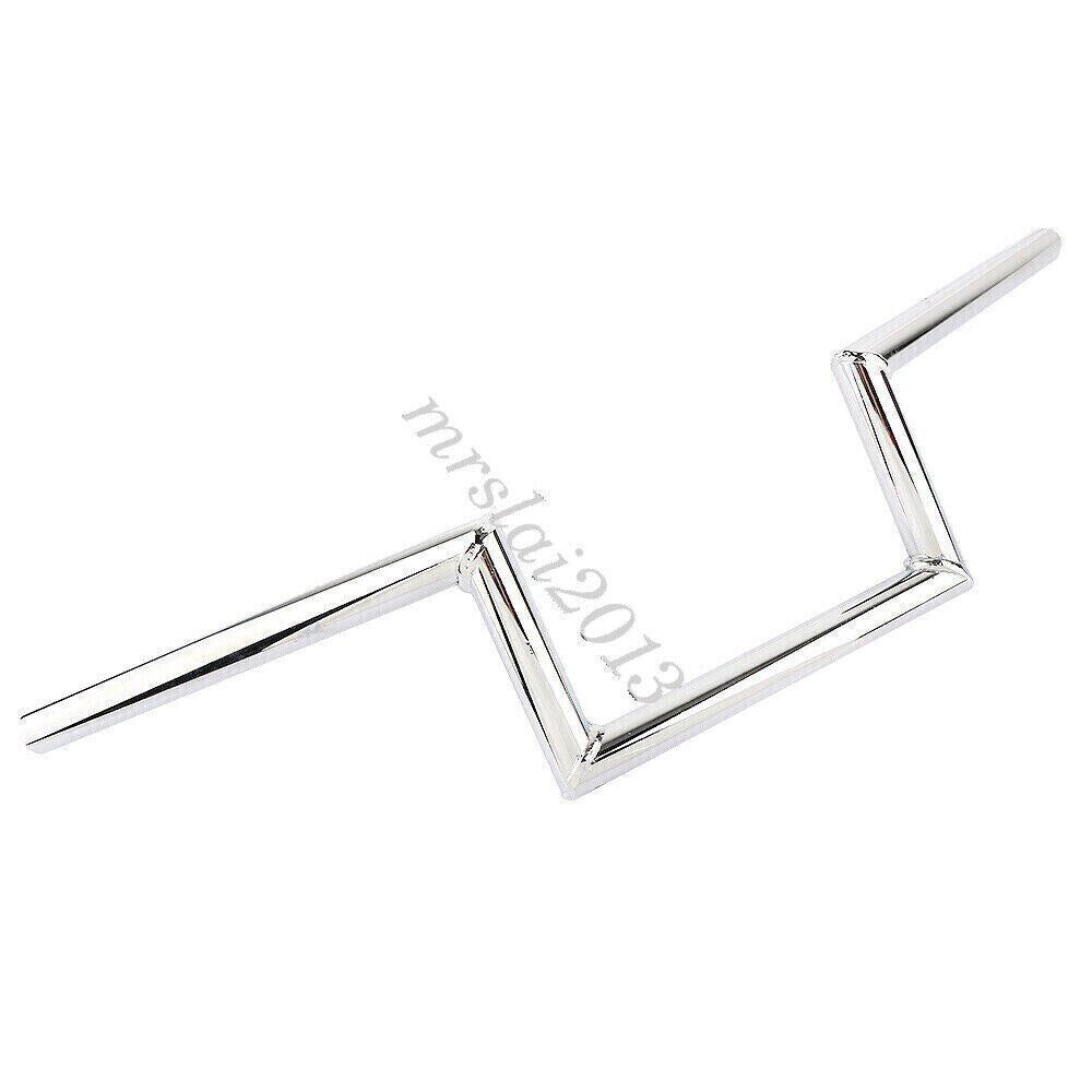 7/8 22mm Motorcycle Z-Bar Pullback Chrome Handlebar for Harley for Suzuki for Honda Q