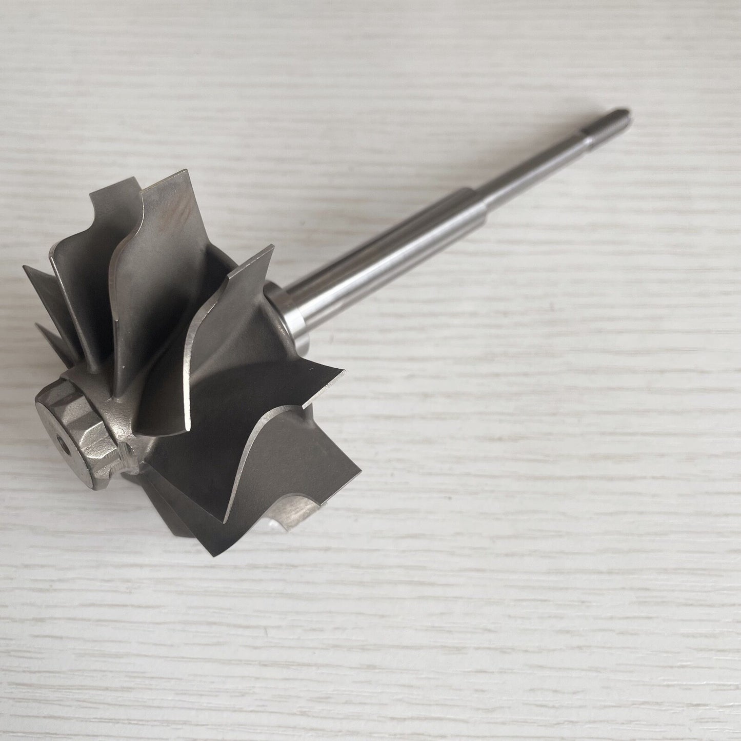 HX40 64X76mm 10-blade turbine wheel/turbine shaft and wheel for turbochargers
