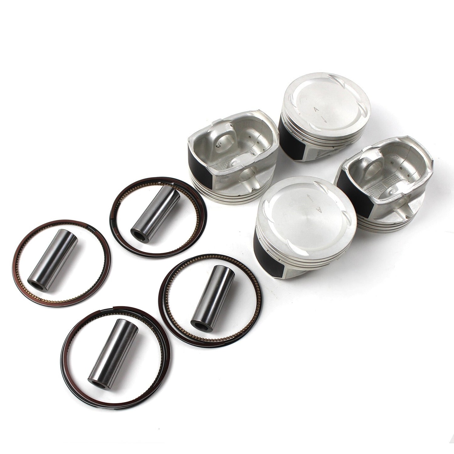 4-Piece Engine Piston Ring Set for 07-20 for Dodge Journey 200 CALIBER 2.4L 5191340AA-