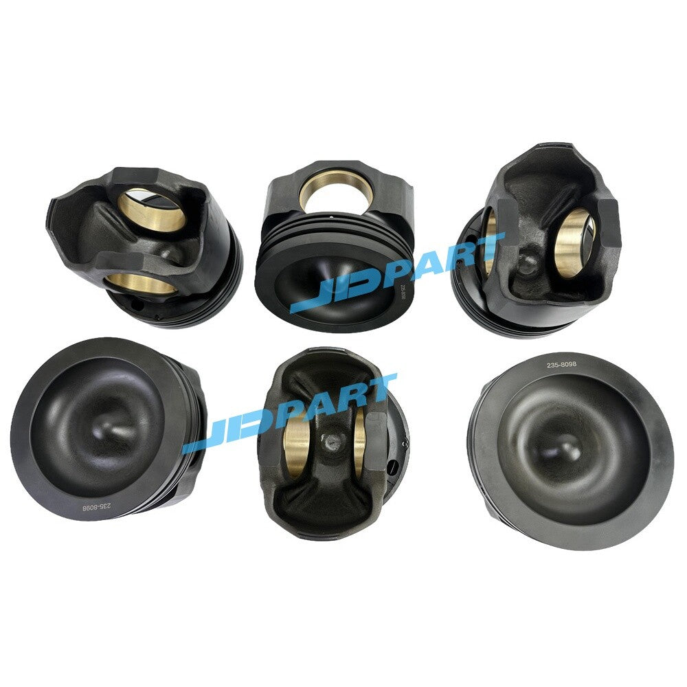 Piston kit 235-8098 319-6715, compatible with Caterpillar C18, hot-selling parts.