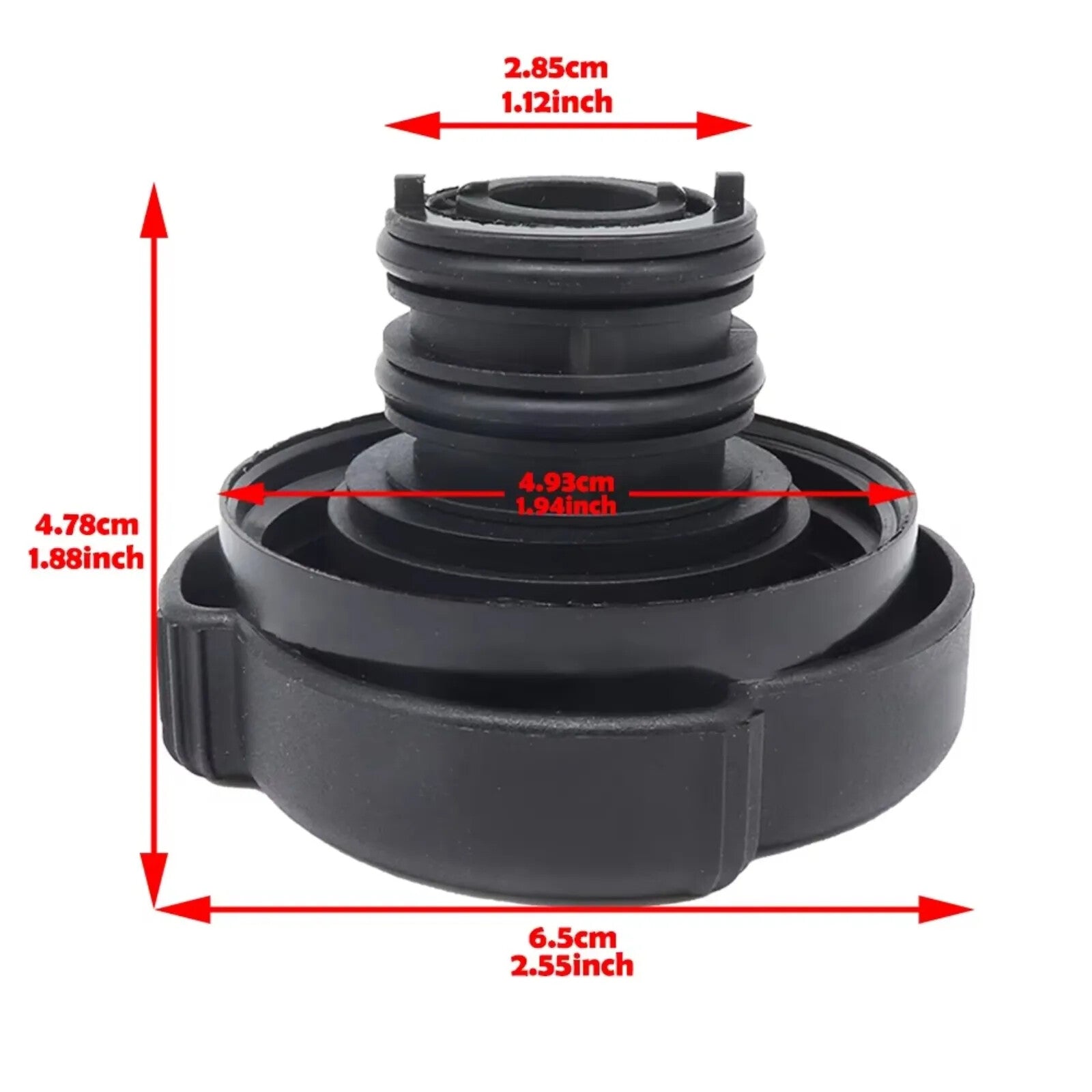 Radiator Expansion Tank Cap 17110152374 for BMW 5 Series E39 F07 GT F10 F11 LCI