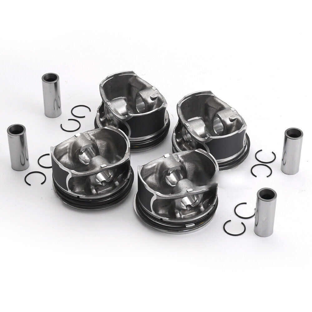 4x Pistons Rings Kit Fits For M270.920 for Mercedes-Benz CLA250 A250 X117 2.0T l4 US