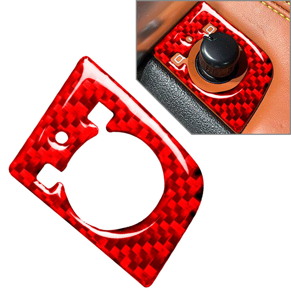 RHD Window Lift Switch Button Panel Cover Trim Red Fit for Audi TT 8N 2001-2006