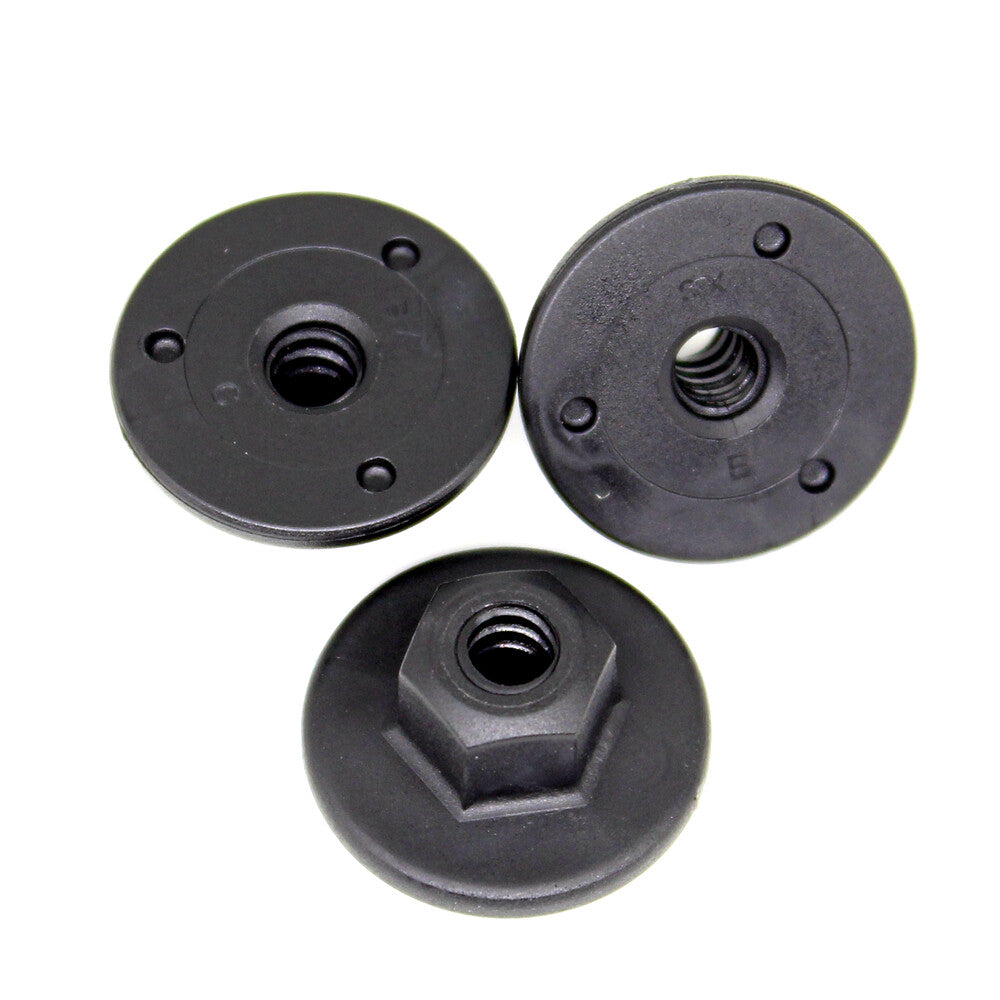 10Pcs for BMW 10 mm Hex Head Plastic Self-Threading Nut 07147169847 NEW