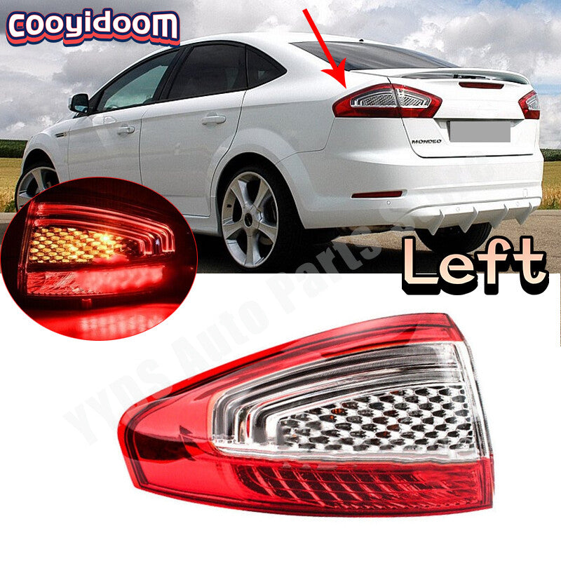 Left LED Rear Outer Tail Light Stop Lamp for Ford Mondeo MK4 Saloon 2011-2012