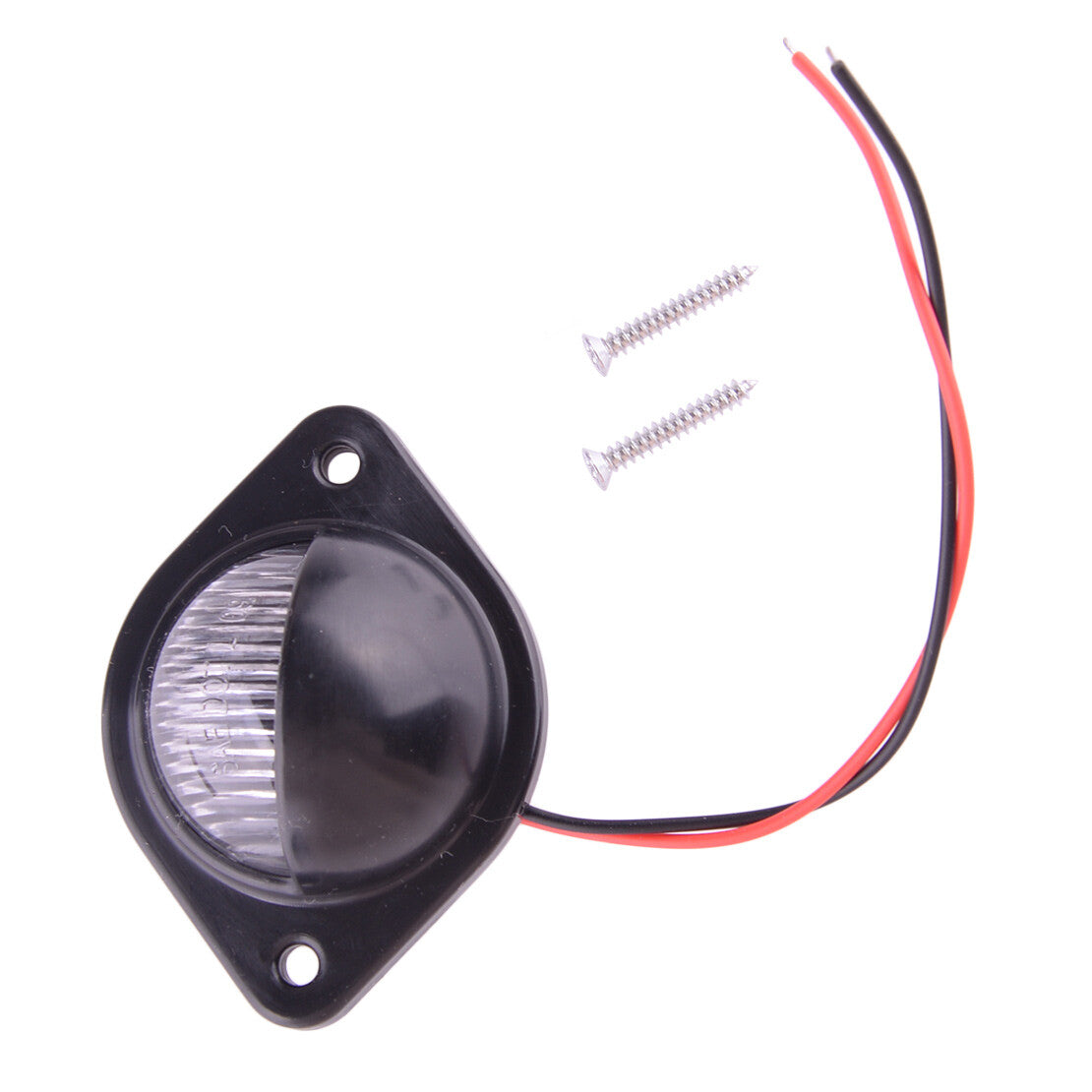 Pair Universal Car Truck LED License Plate Light Rear Bumper Tag Assembly Lamp