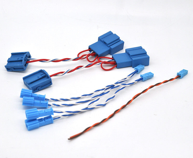 Set 5 subwoofer dash SPEAKER TWEETER Cables For f10 f11 f20 f30 f32 E90 E91 v