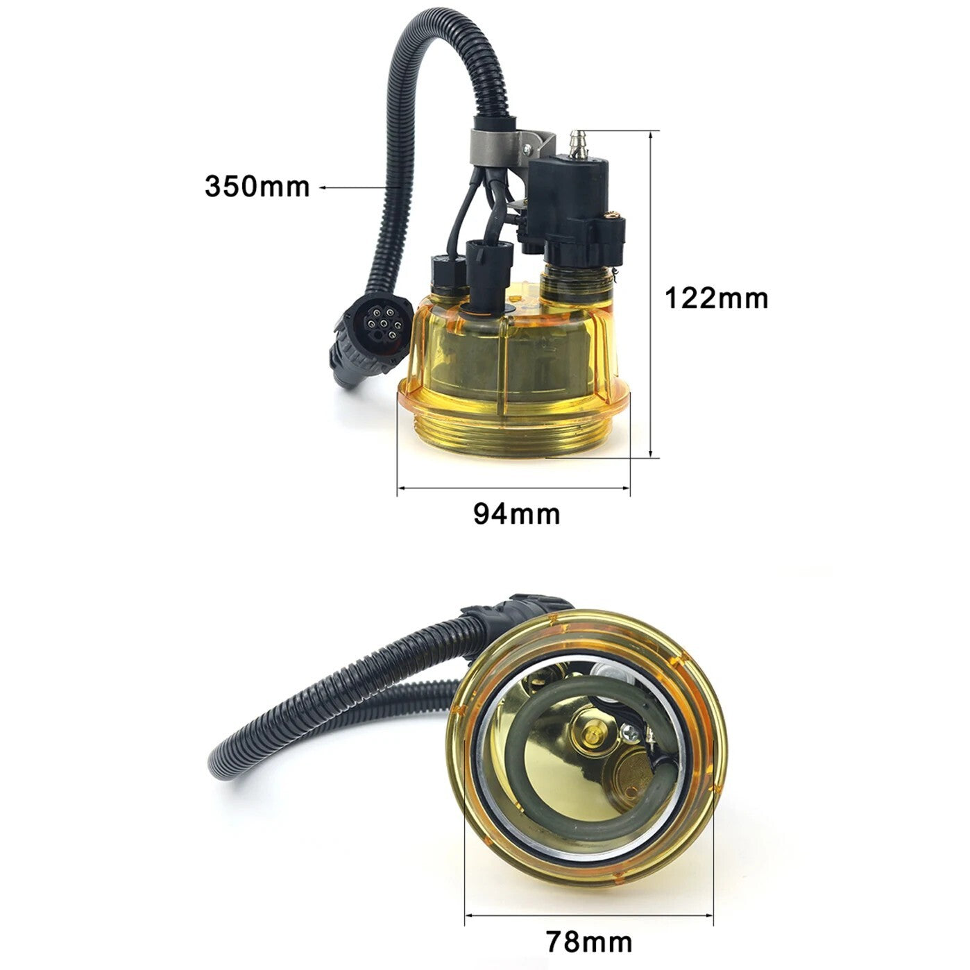 Collecting Pan,Fuel Filter 20875073,Fuel-Water Splitter,Truck Diesel Purifier Q