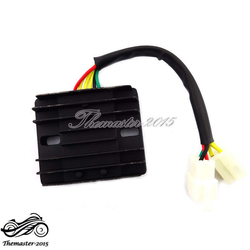 6 wire DC Voltage Regulator Rectifier For GY6 125 150 200 250cc Scooter ATV Quad Q
