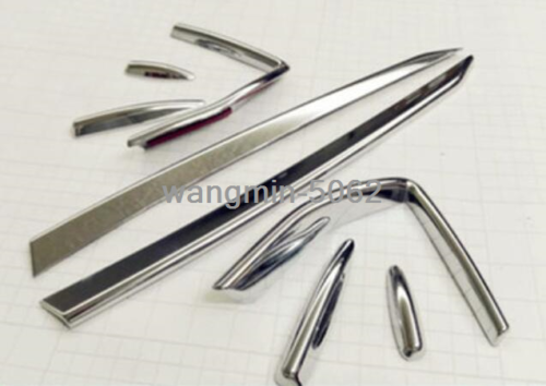 1Set ABS Chrome Rear Fog Light Lamp Cover Trim for Lexus RX RX350 RX450H 2016-19