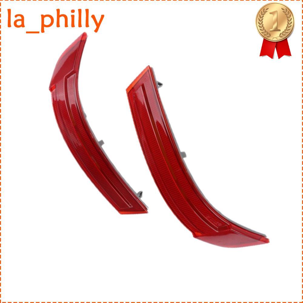 Pair Bumper Mounted Red Reflector Lens Rear LH RH for Mercedes for Benz GL-Class Q