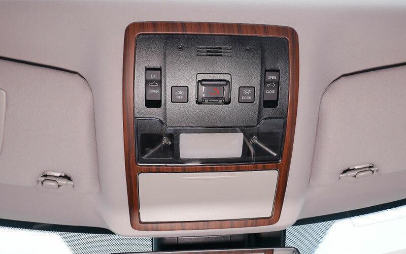 Peach Wood Grain Front Reading Lamp Frame Cover Trim for Lexus RX350 2016-2022