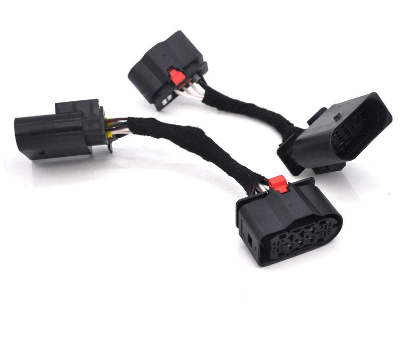 2x Retrofit facelift LCI Led Head light cable wire adaptor for Mercedes w253 GLC v