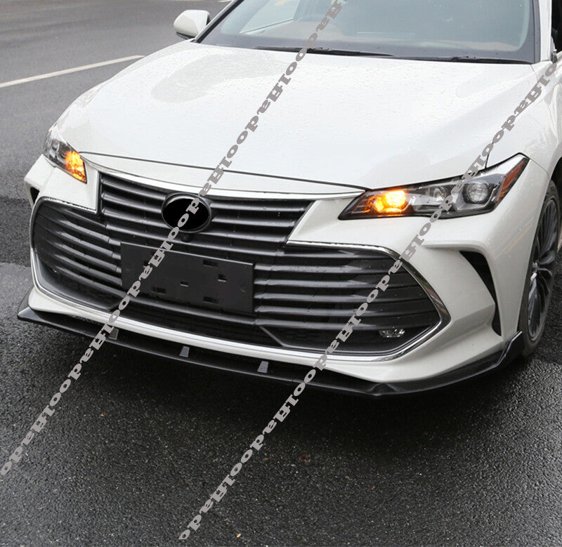 for Toyota for Avalon 2019-2022 Black Front Bumper Lip Spoiler Lower Splitter Trim