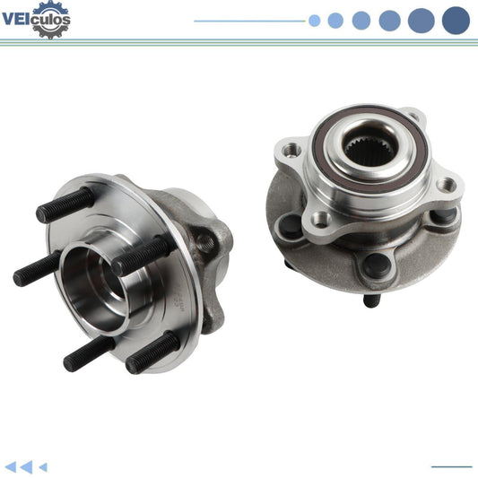 2Pcs Wheel Bearing and Hub Assembly for Ford Fusion 2017-2019 AWD L4 2.5L 2.0L