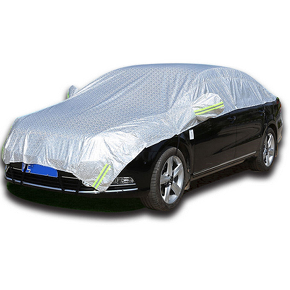 Semi-body Car for SUV Half Cover Sunshade Dust Heat Resistant Waterproof Reflective