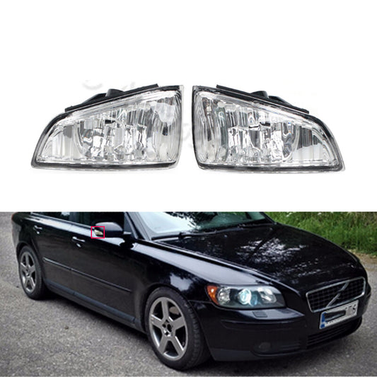 A pair of turn signal indicator lights and rearview mirror indicators are suitable for Volvo S40 V50 2005-07 Q