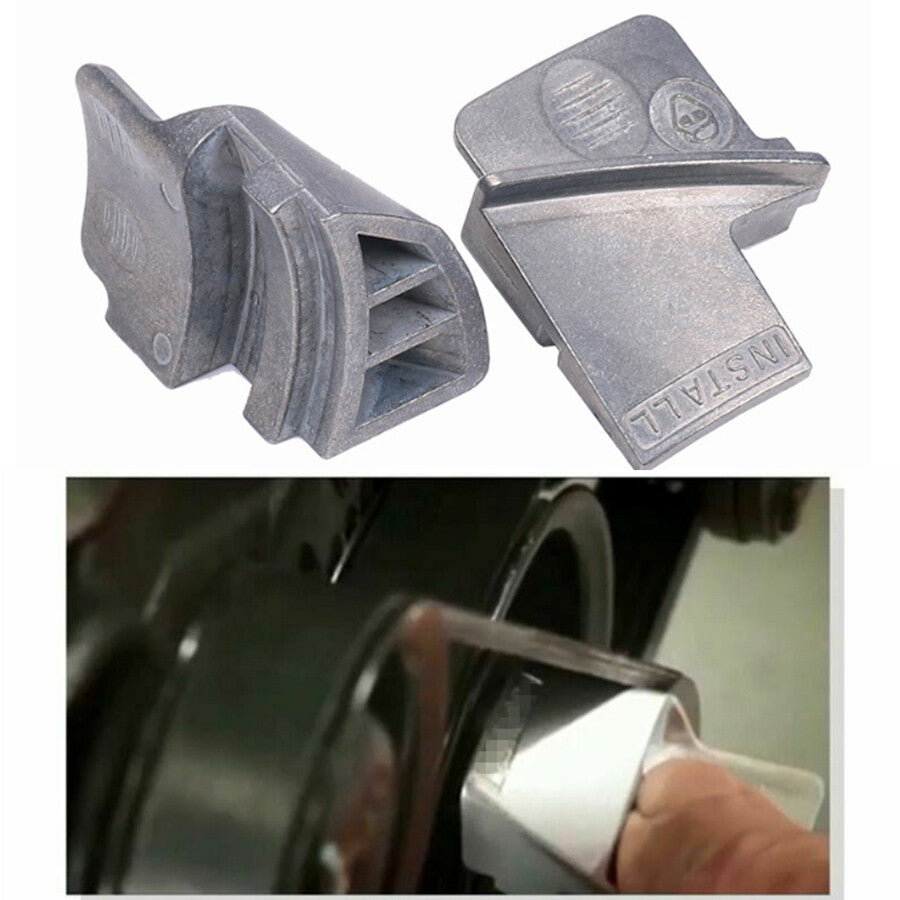 2-Piece Metal Stretch Belt Makeup Remover Installer Drive Belt Removal Tool Kit for Cars 