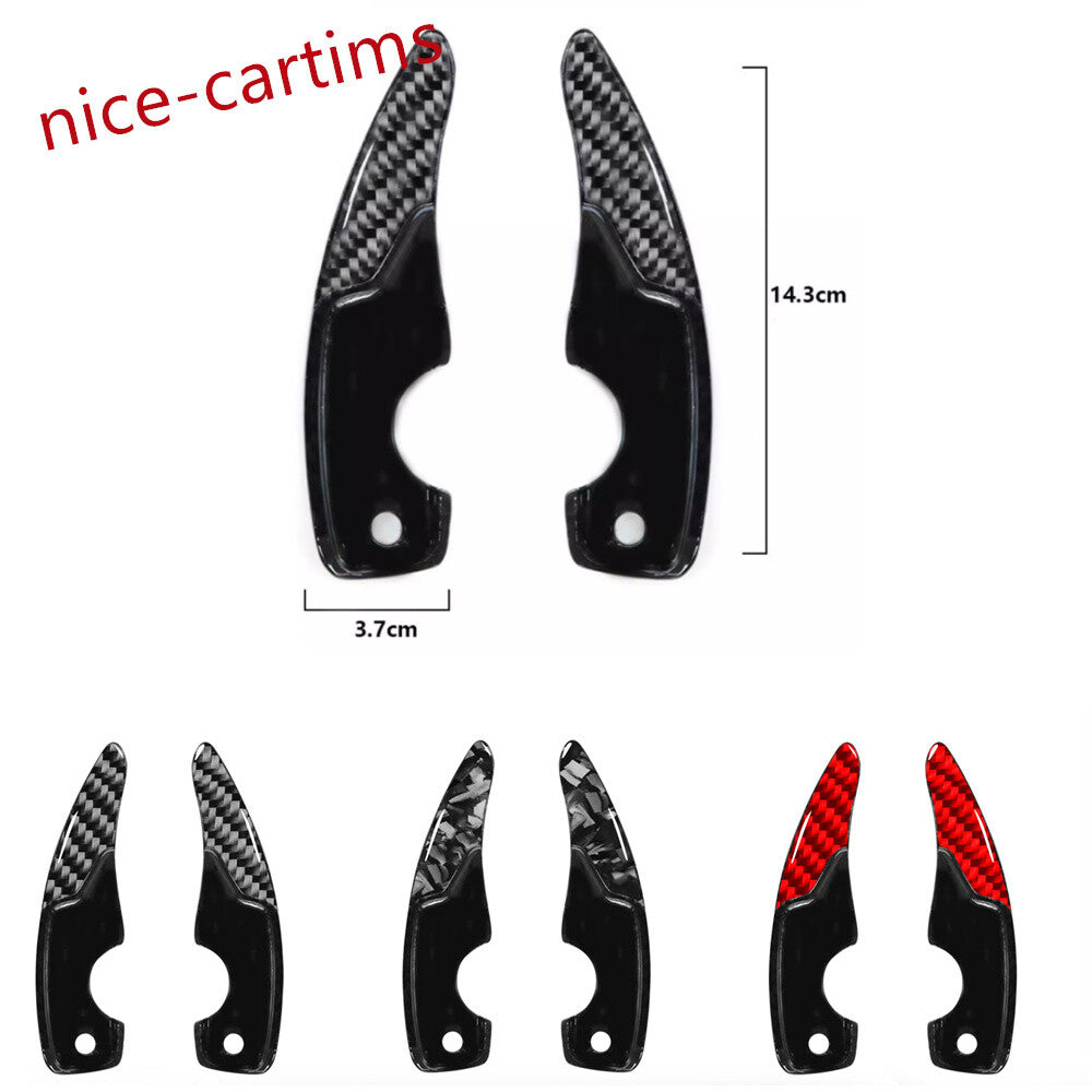 ABS/Red Carbon Steering Wheel Paddle Shifter For Toyot@ 86GT for Subaru BRZ 2017-23