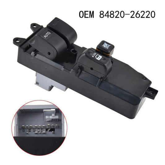 for Toyota Hiace 84820-26211 Front Left Electric Master Window Control Switch 1X