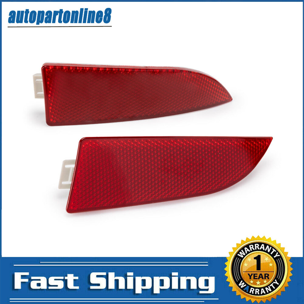 2X for BMW E83 63147162217 Rear Left/Right Bumper Side Reflector Light Housing Q