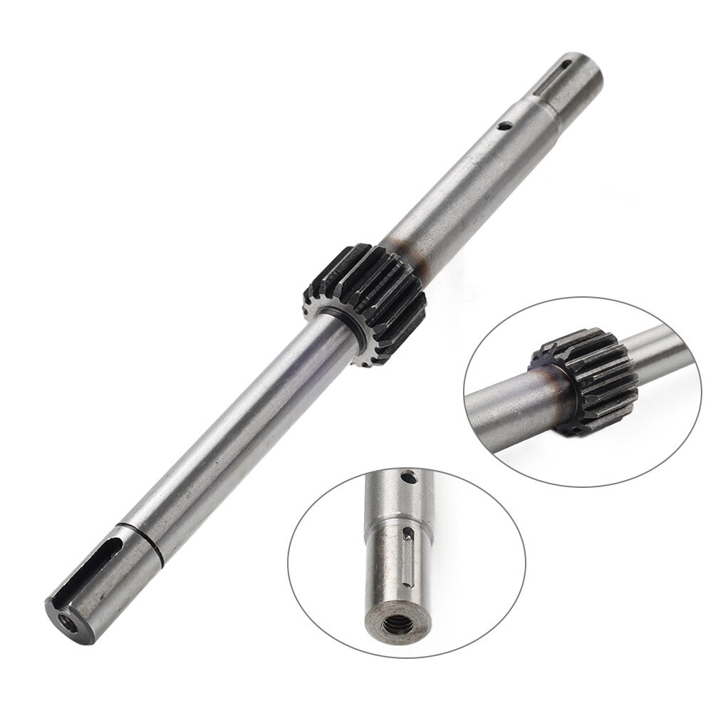 B166 Head Gear Shaft For Bridgeport Parts Milling Machine Feed Shaft Input Shaft