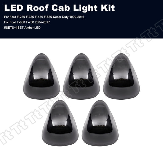 LED cab roof marker running lights for F250 F350 F450 Super Duty from 1999 to 2016- v