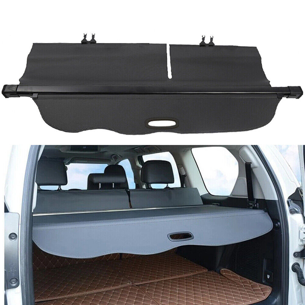 Rear Trunk Cargo Cover Security Shade Fit for Land Cruiser Prado FJ150 2010-2019