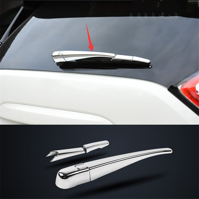 4PCS Silver Rear Window Rain Wiper Blade Cover Trim for Nissan Murano 2015-2024