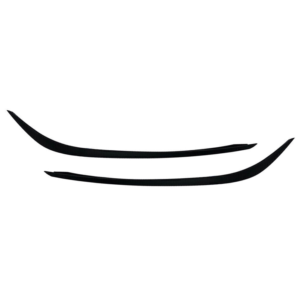2pcs Front Bumper Lip Splitter Spoiler for Mercedes-Benz CLA C117 2013-2015