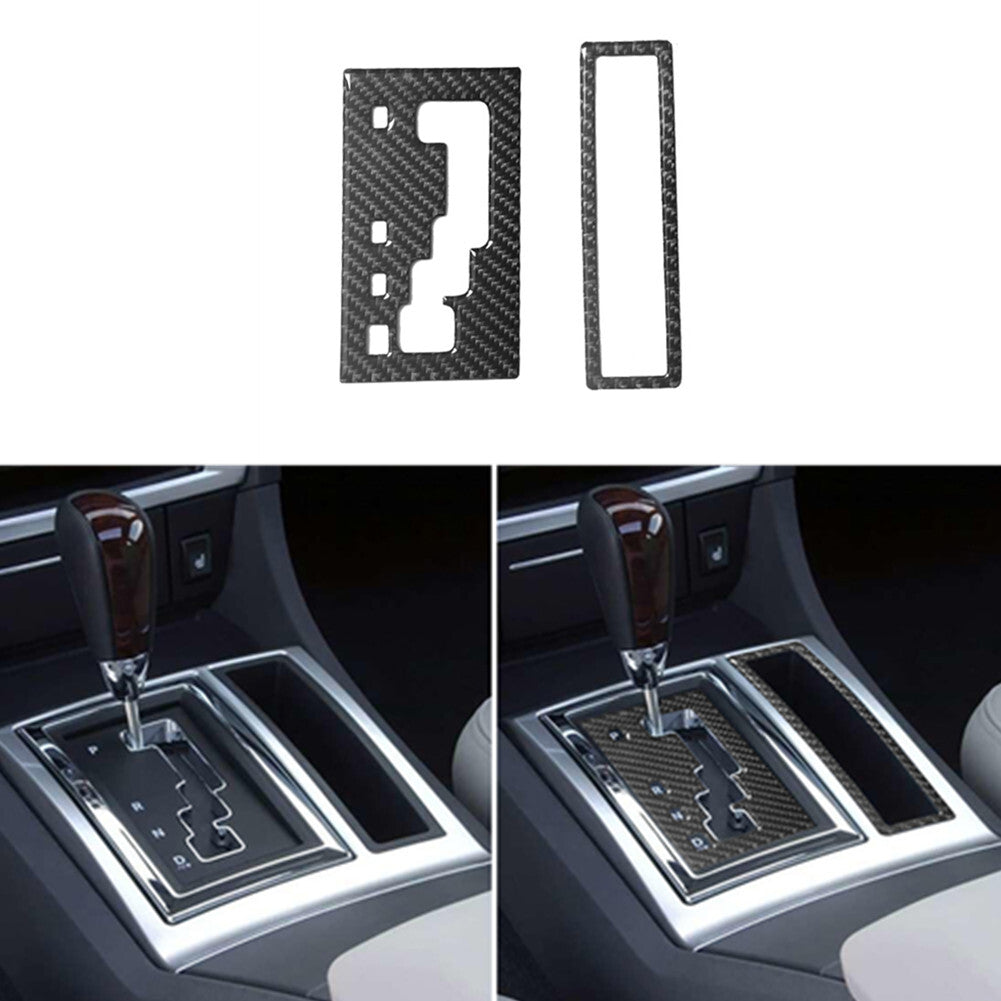 Carbon Fiber for Co -pilot Dashboard Cover Trim Strip for Dodge Journey 2009-2010 SXT v