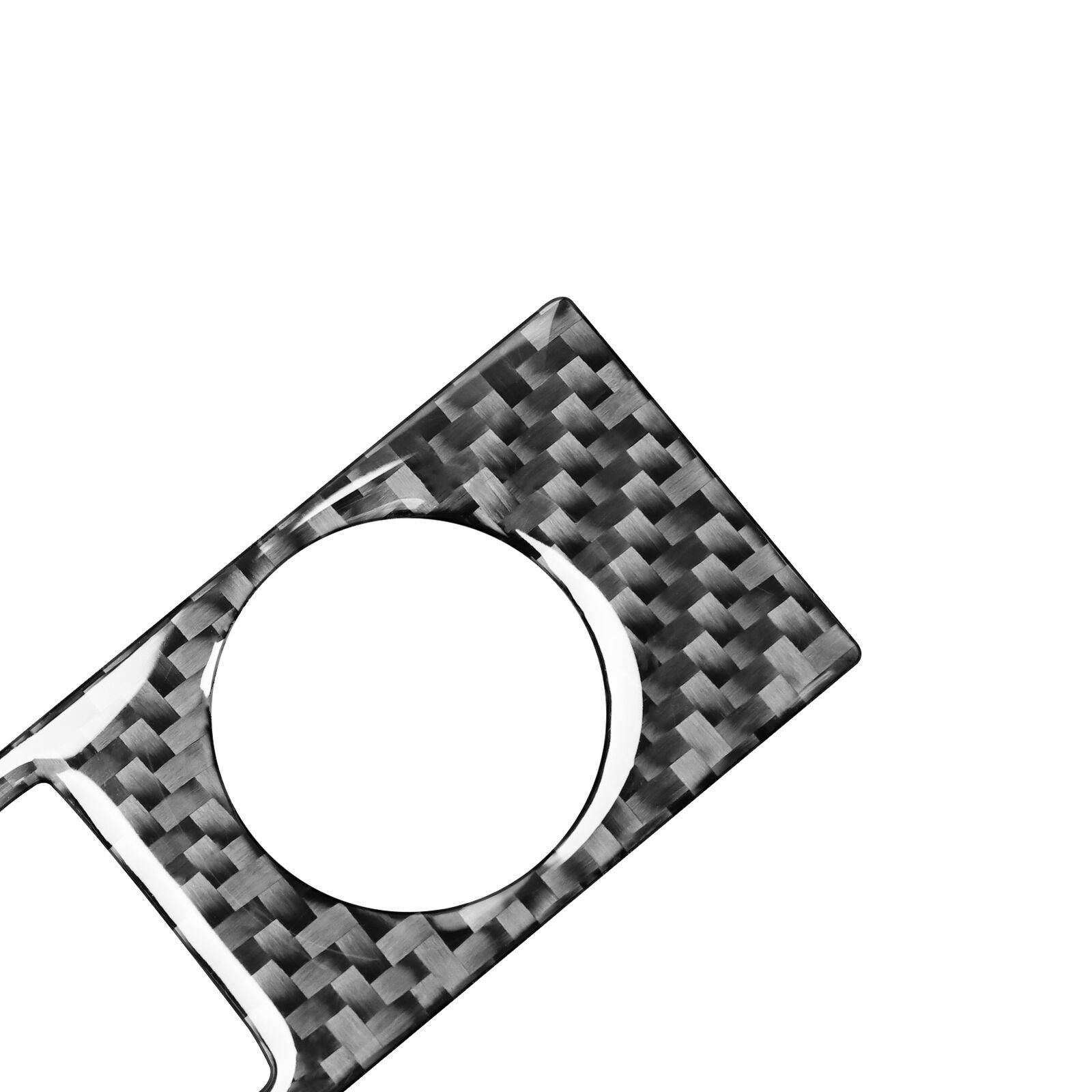 2Pcs Carbon Fiber Interior Switch Panel Cover Fit for Toyota Tundra 2014-18