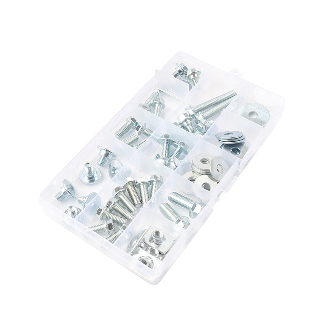 62pc Body Bolt Kit Fasteners Washer Nut for Honda CR125R 87-1997 CR250R 1988-96