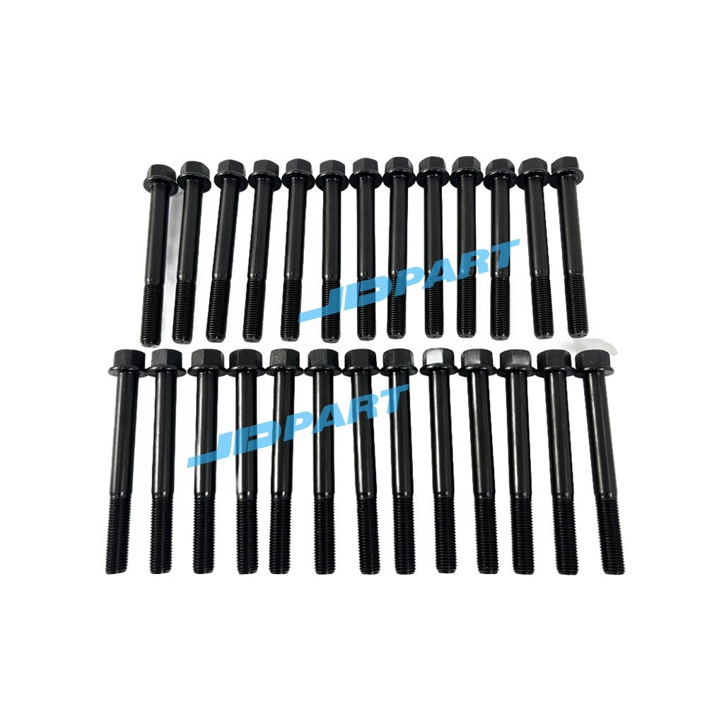 26-piece D7D cylinder head bolts for Volvo diesel engine parts -