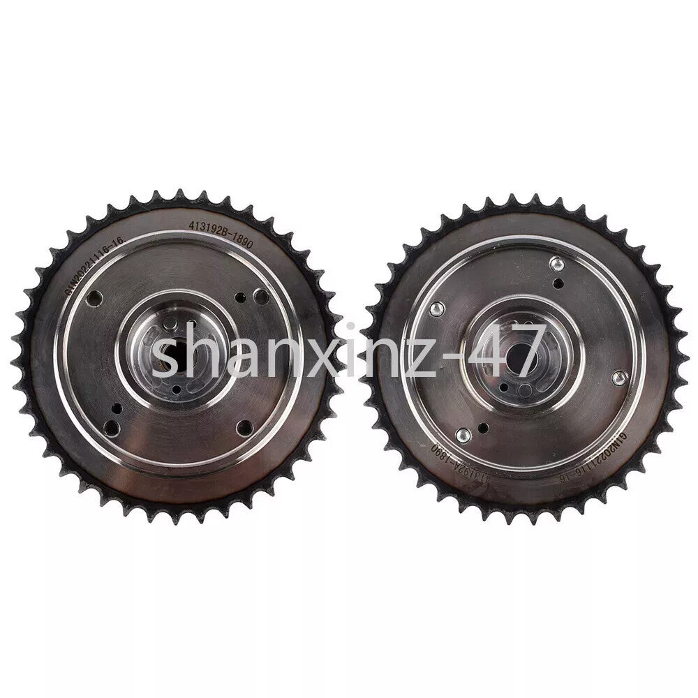 Intake and exhaust CVVT gears suitable for 2014-19 for Hyundai for Elantra for Tucson and for Kia Forte Soul 2.0L