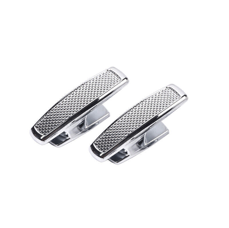 for Land Rover Discovery 5 2017-25 Silver Zinc Alloy SV B Pillar Hook Cover Trim
