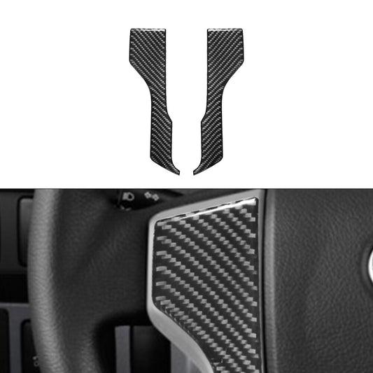 Steering Wheel Button Type-A Trim Cover Carbon Fiber for Toyota Tacoma 2012-2015