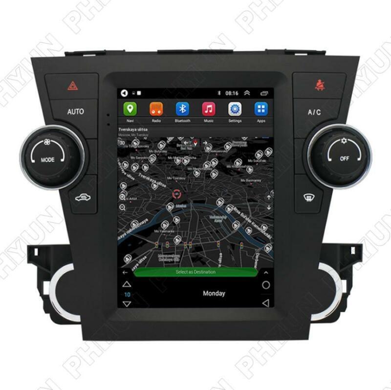 For Highlander 2008 - 13 Radio Player GPS Navigation Android 10.1 Head Unit n