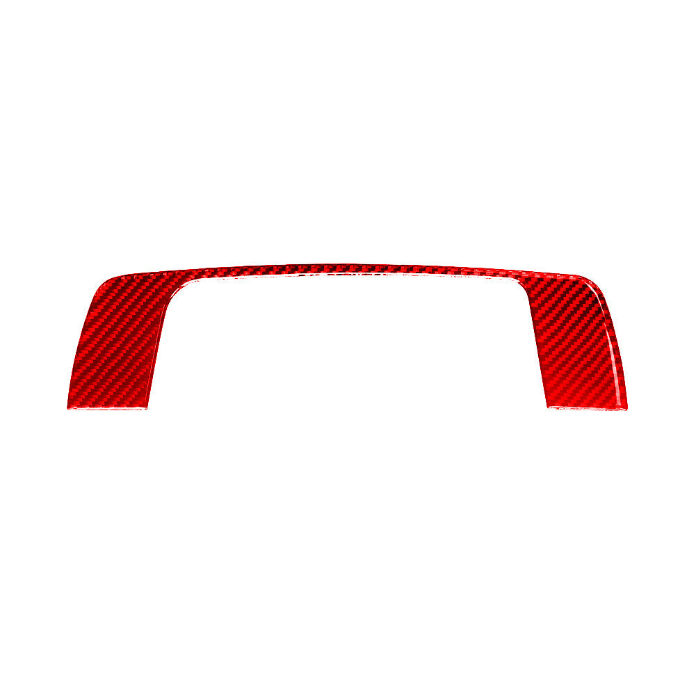 Red Carbon Fiber Front Door Window Control Panel Cover For Altima 2019-22 v