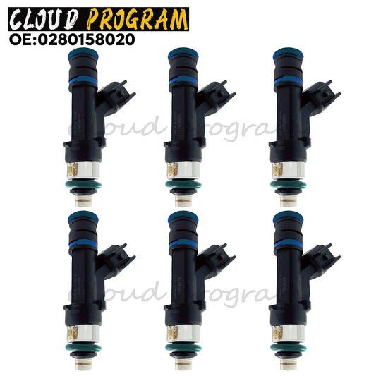 6PCS Suit Fuel injector FOR 04-2012 for Jeep Liberty for Dodge Dakota for Mitsubishi 3.7L V6